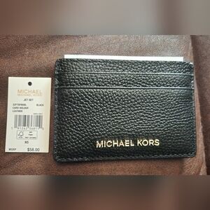Bnwt Michael Kors Slim Card Holder